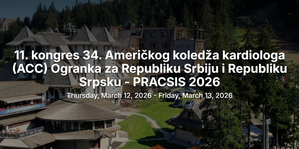 11. kongres 34. Američkog koledža kardiologa (ACC) ogranka za Republiku Srbiju i Republiku Srpsku